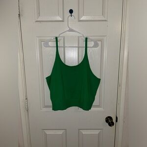 Cozy cropped sweater tank